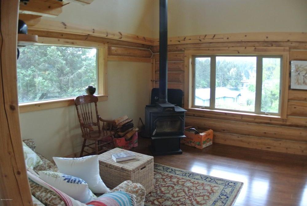 1945 Log Home For Sale in Seldovia, Alaska