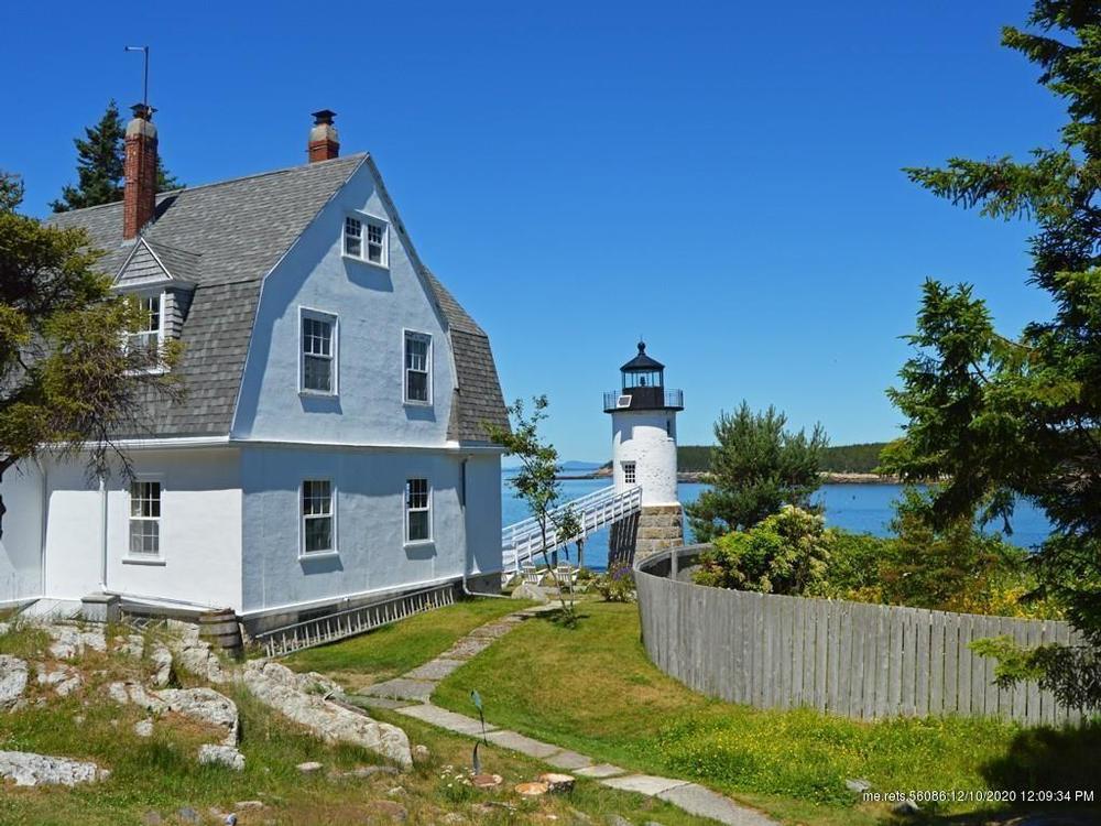 1907 LighthouseKeepers Cottage For Sale in Isle au Haut, Maine